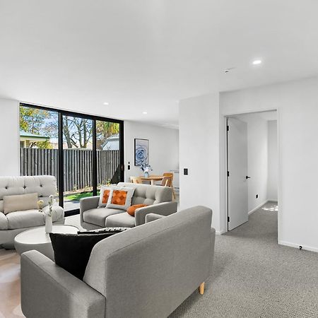 Modern Luxury Suite Near Cbd 3Bed 2Bath Christchurch Buitenkant foto
