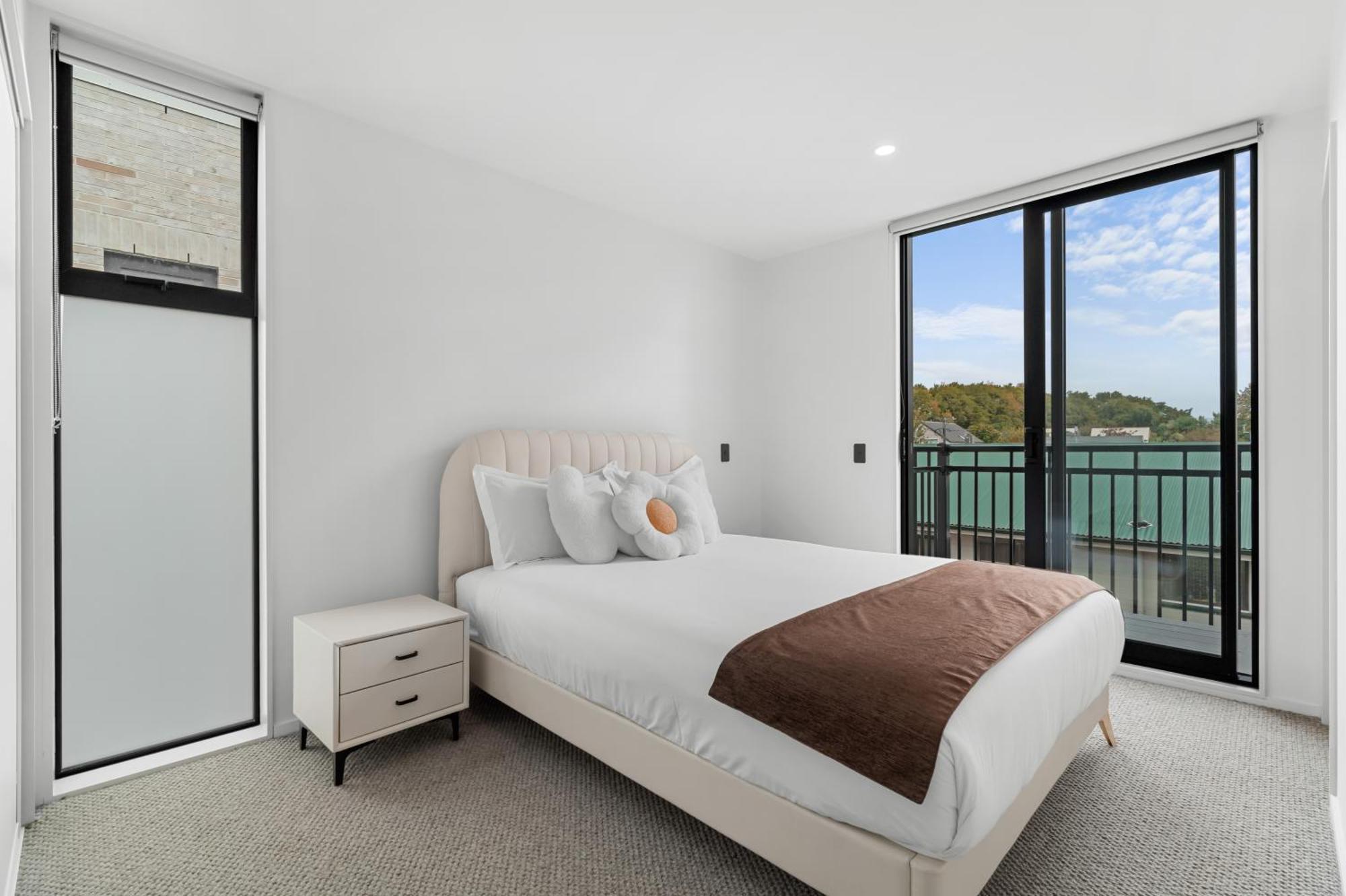 Modern Luxury Suite Near Cbd 3Bed 2Bath Christchurch Buitenkant foto